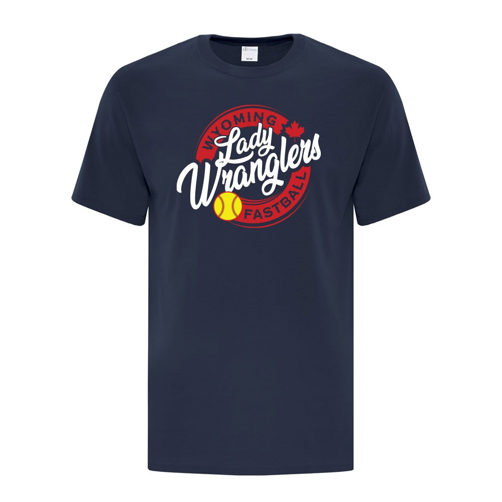 Wyoming Lady Wranglers Youth Cotton T-Shirt