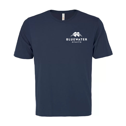 Bluewater Health Adult Eurospun® Ring Spun Tee
