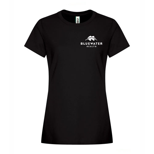 Bluewater Health Ladies' Element Ring Spun Cotton Tee