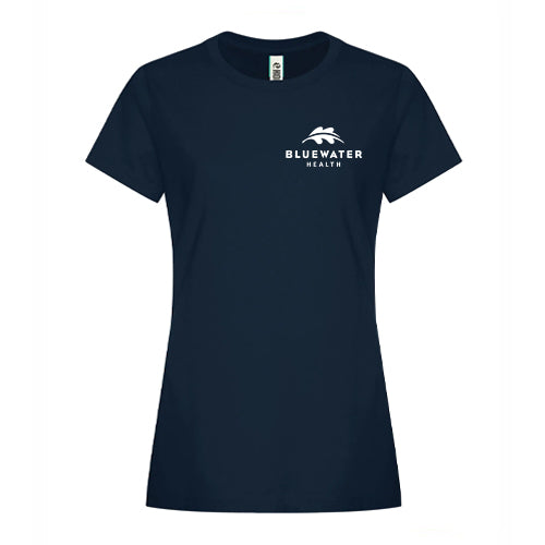 Bluewater Health Ladies' Element Ring Spun Cotton Tee