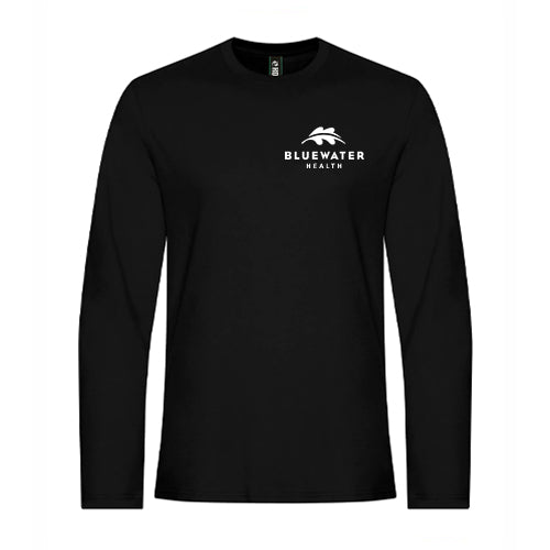 Bluewater Health Adult Element Ring Spun Cotton Long Sleeve Tee