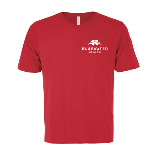 Bluewater Health Adult Eurospun® Ring Spun Tee