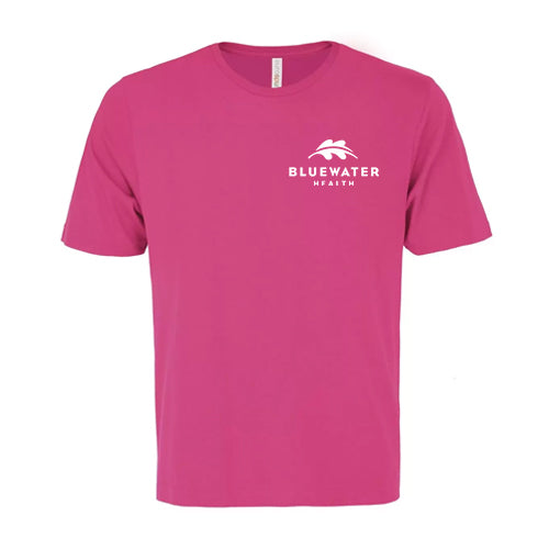 Bluewater Health Adult Eurospun® Ring Spun Tee