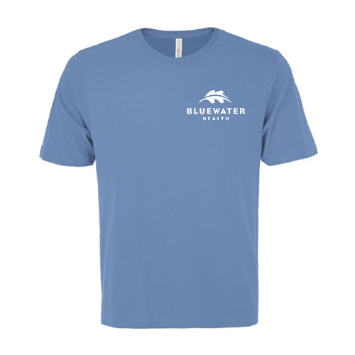 Bluewater Health Adult Eurospun® Ring Spun Tee
