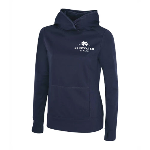 Bluewater Health Ladies' Game Day Fleece Hooded Sweatshirt