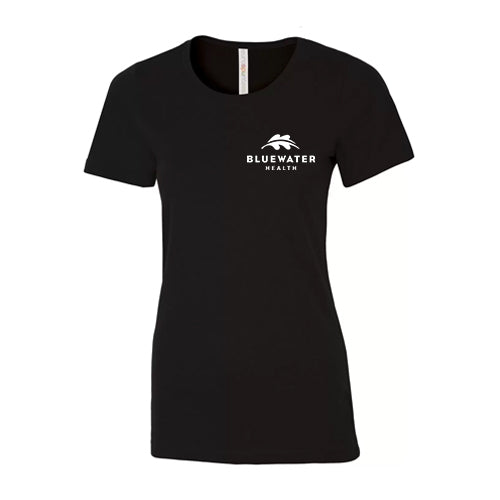 Bluewater Health Ladies' Eurospun® Ring Spun Tee