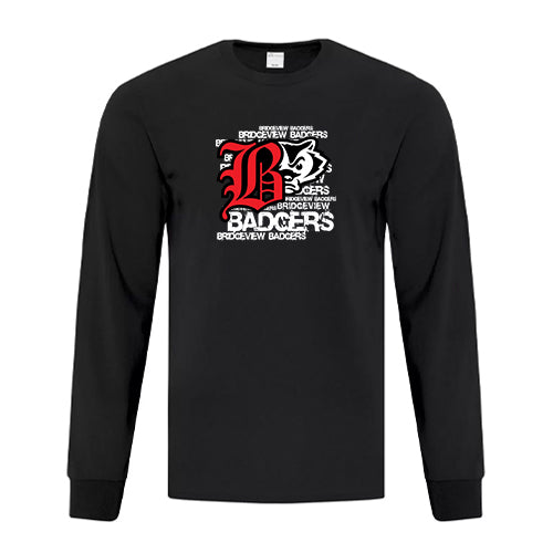 Bridgeview Adult Everyday Cotton Long Sleeve T-Shirt