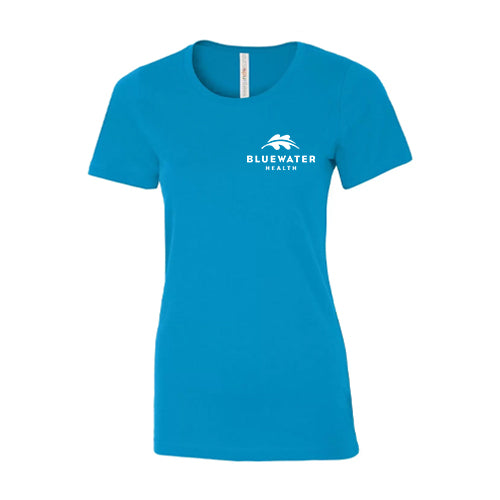 Bluewater Health Ladies' Eurospun® Ring Spun Tee