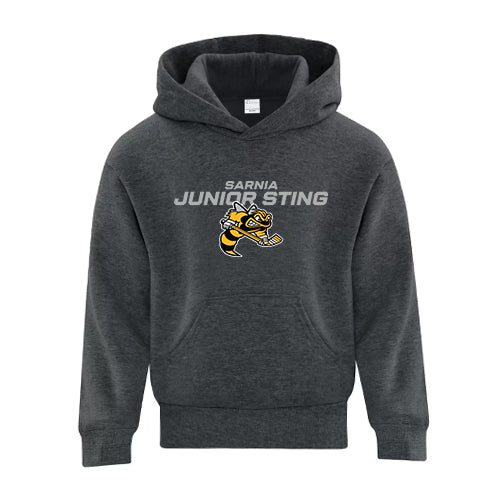 Sarnia Jr Sting Youth Everyday Fleece Hooded Sweatshirt