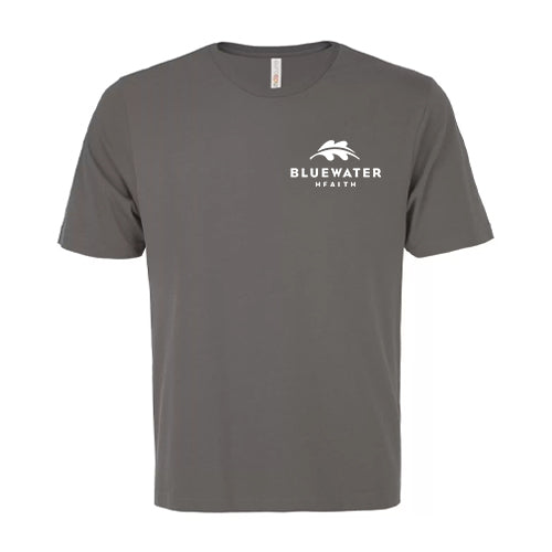 Bluewater Health Adult Eurospun® Ring Spun Tee