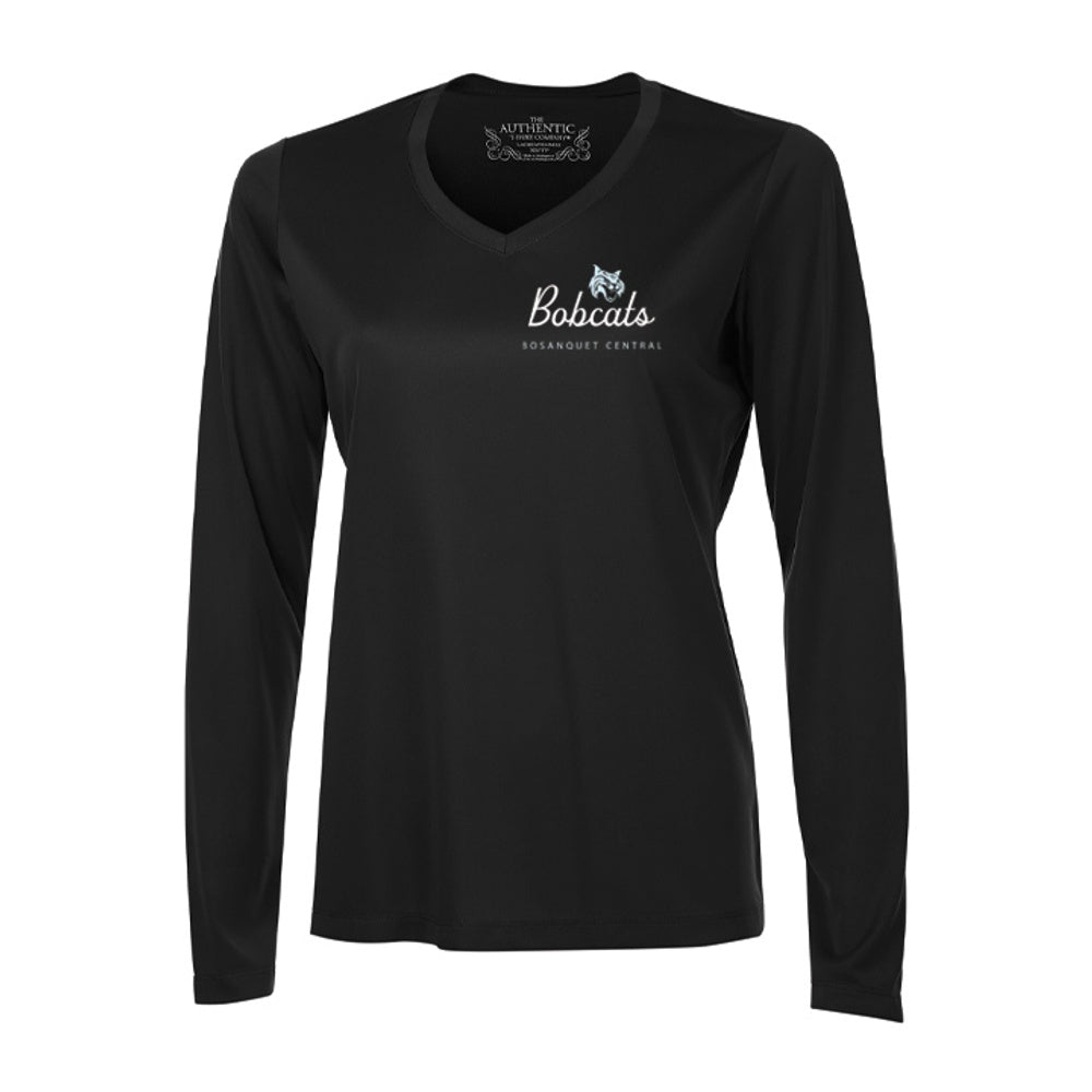Bosanquet Ladies' Pro Team Long Sleeve V-Neck T-Shirt