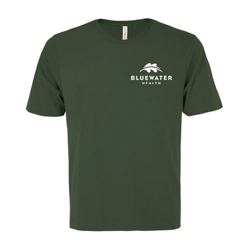 Bluewater Health Adult Eurospun® Ring Spun Tee