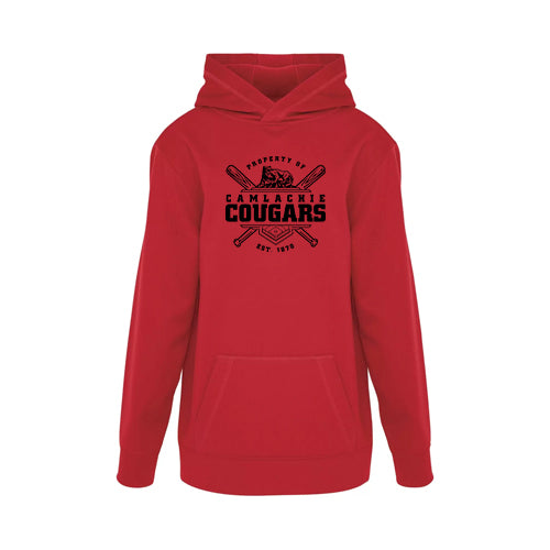 Camlachie Cougars Youth Game Day Fleece Hooded Sweatshirt