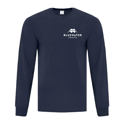 Bluewater Health Adult Everyday Cotton Long Sleeve Tee