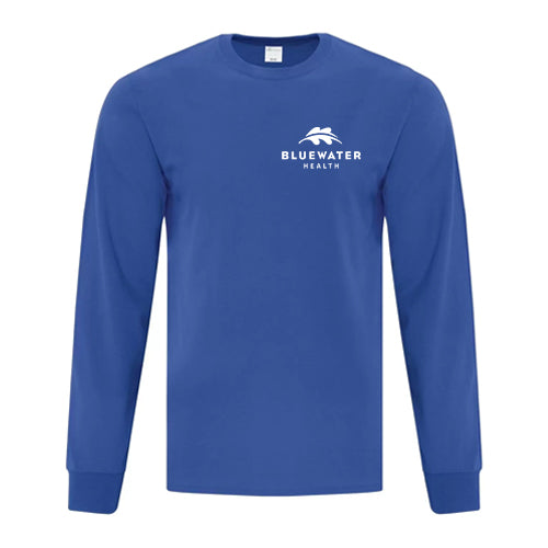 Bluewater Health Adult Everyday Cotton Long Sleeve Tee