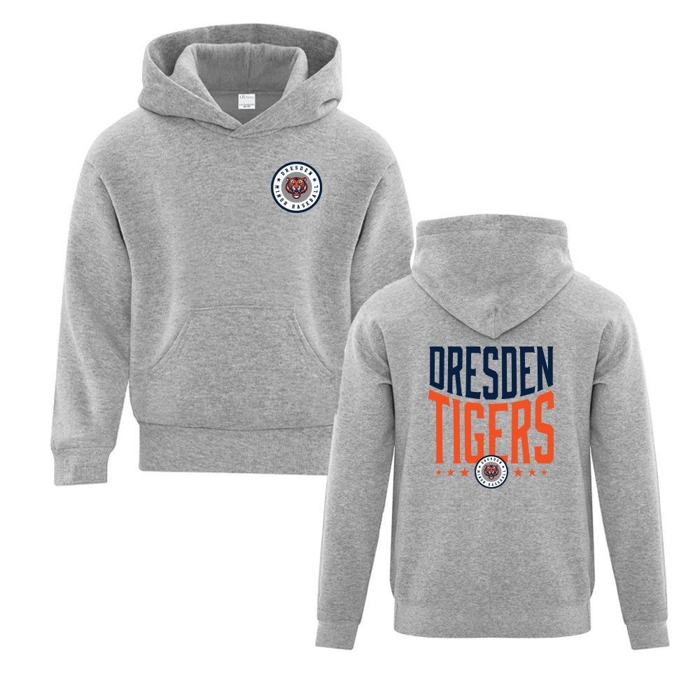 Dresden Minor Baseball Youth Fleece Hooded Sweatshirt