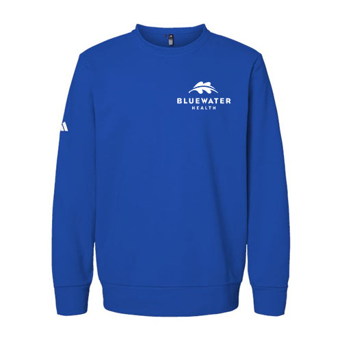 Bluewater Health Adult Adidas Fleece Crewneck Sweatshirt