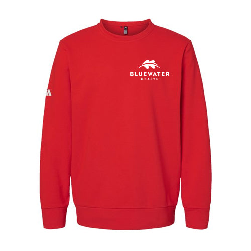 Bluewater Health Adult Adidas Fleece Crewneck Sweatshirt