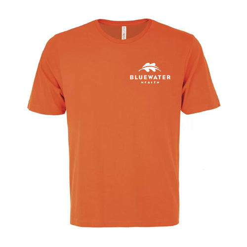 Bluewater Health Adult Eurospun® Ring Spun Tee