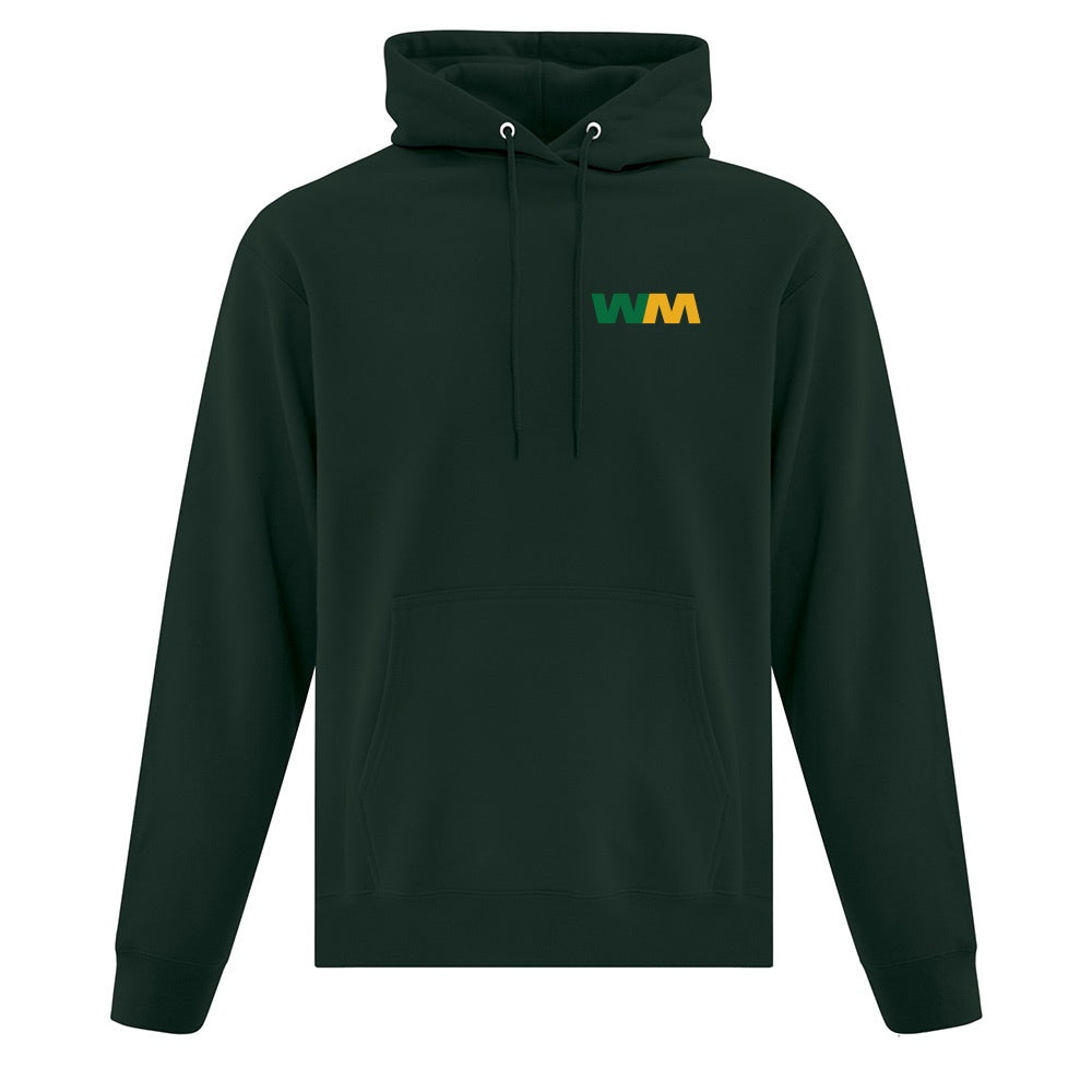 WM Canada Adult Fleece Hooded Sweatshirt
