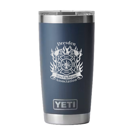 Dresden Fire Department 20oz Yeti Tumbler