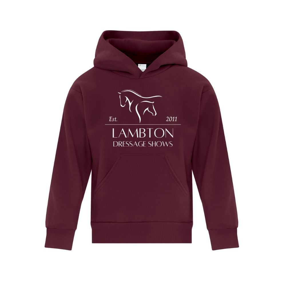 Lambton Dressage Shows Youth Fleece Hooded Sweatshirt