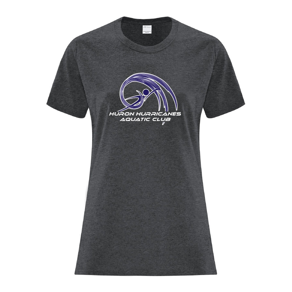 Huron Hurricanes Ladies' Everyday Cotton T-Shirt