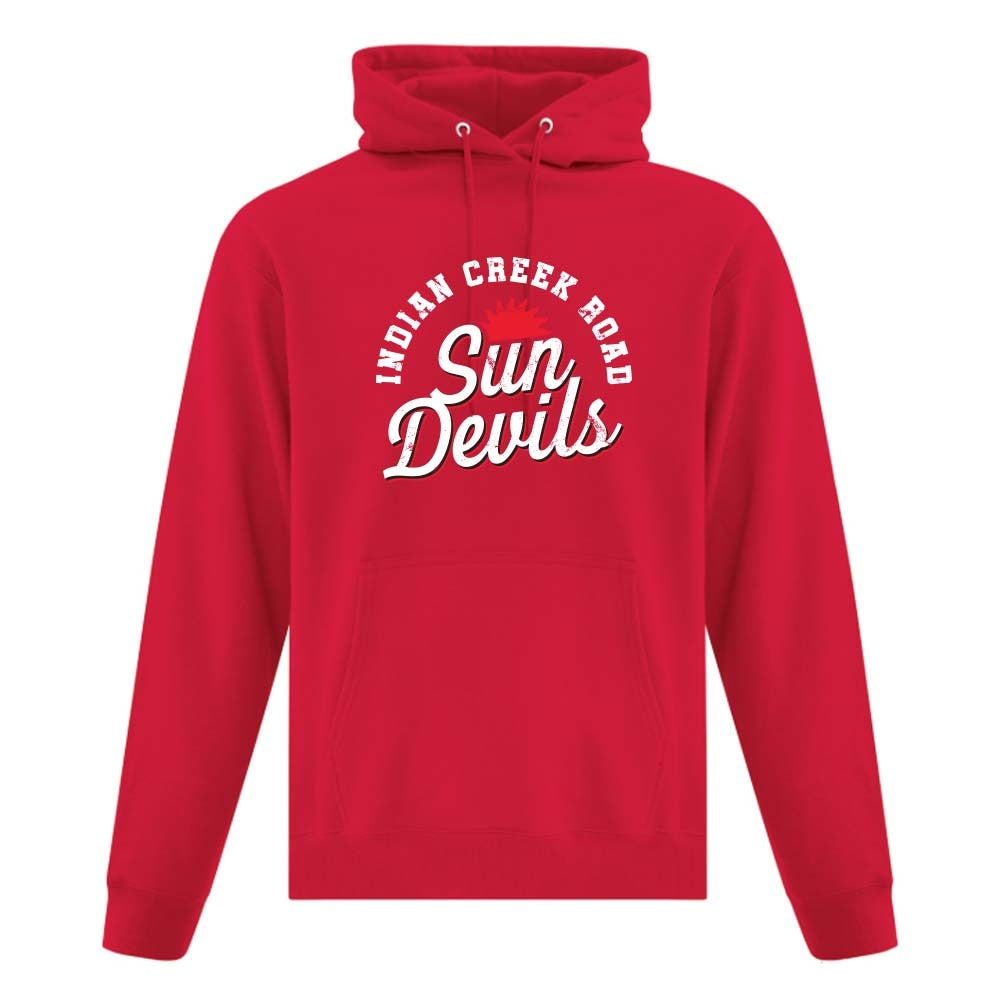 Indian Creek Road Adult Fleece Hooded Sweatshirt
