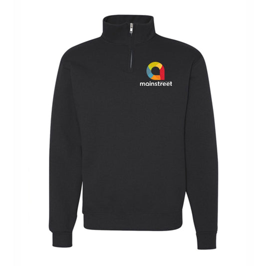 Adult Jerzees NuBlend® Quarter-Zip Cadet Collar Sweatshirt