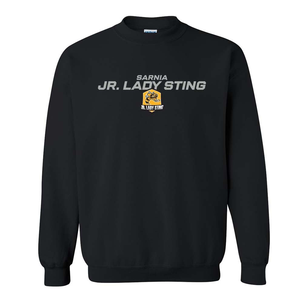 Jr Lady Sting Adult Heavy Blend Crewneck Sweatshirt