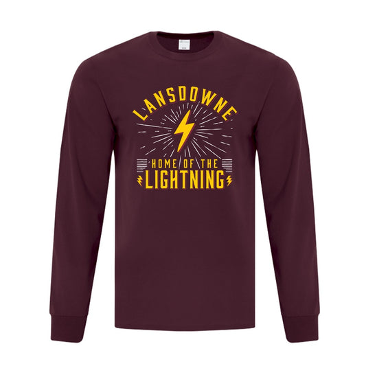 Lansdowne Youth Everyday Cotton Long Sleeve T-Shirt