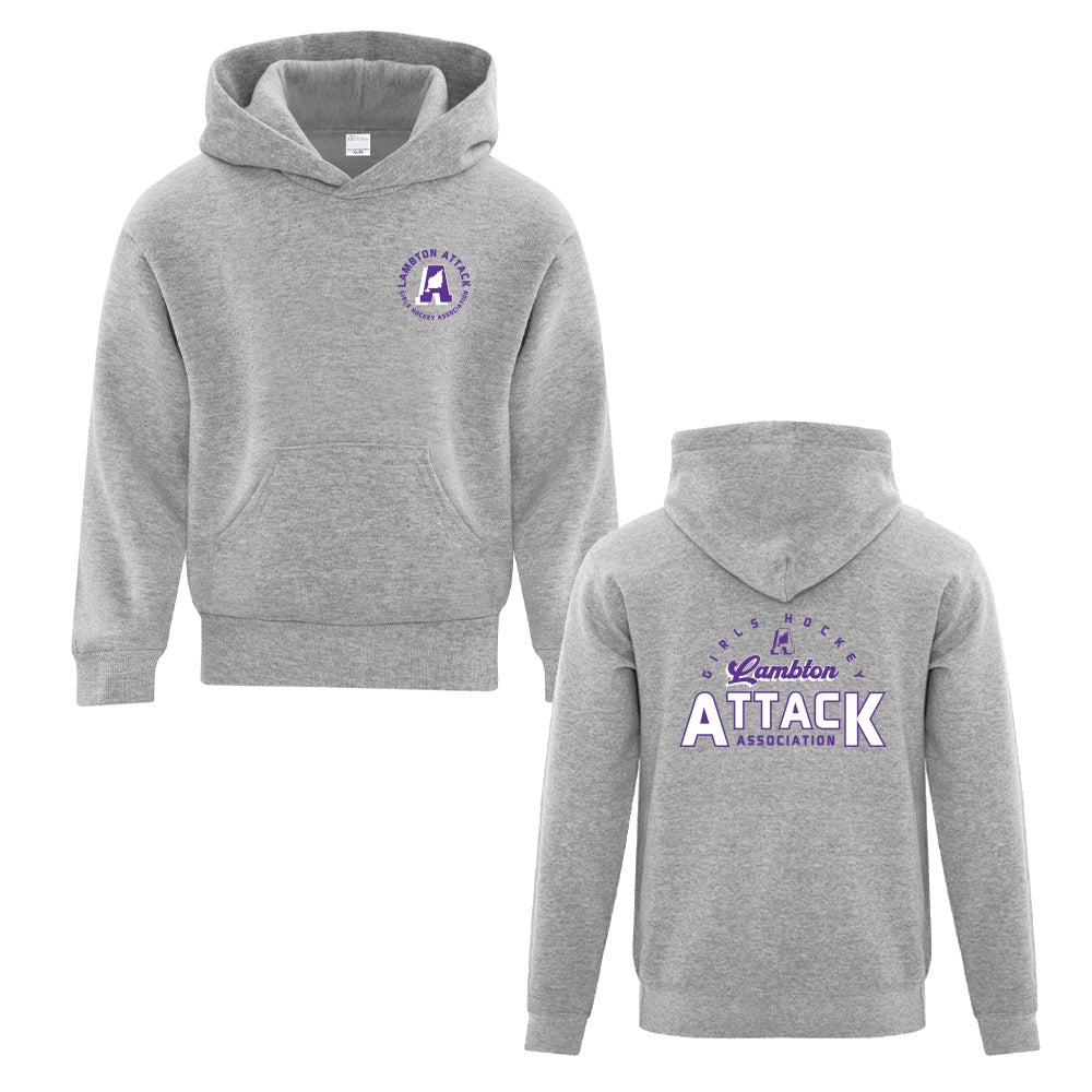 Lambton Attack Youth Fleece Hooded Sweatshirt