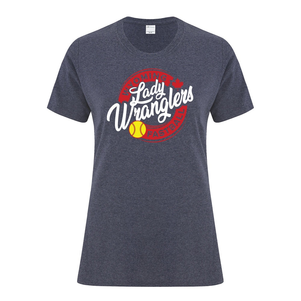 Wyoming Lady Wranglers Ladies' Cotton T-Shirt