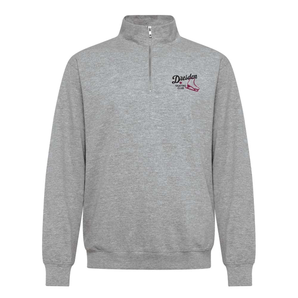 Dresden Skating Club Adult Fleece 1/4 Zip Sweatshirt