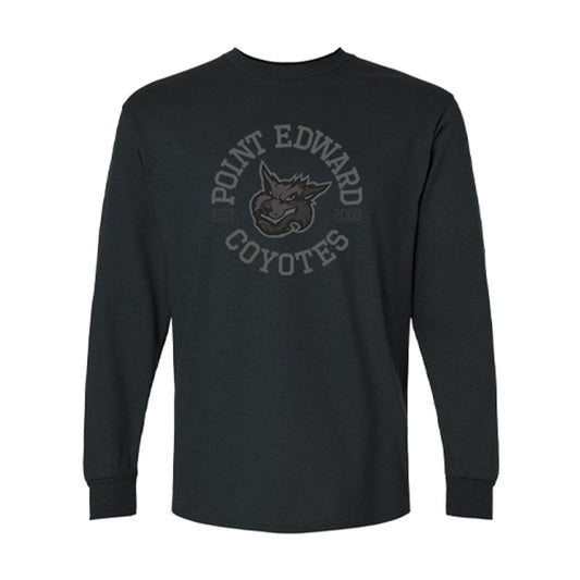 Point Edward Coyotes Youth Cotton Long Sleeve