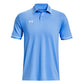 UNDER ARMOUR MENS TIPPED TEAMS PERFORMANCE POLO