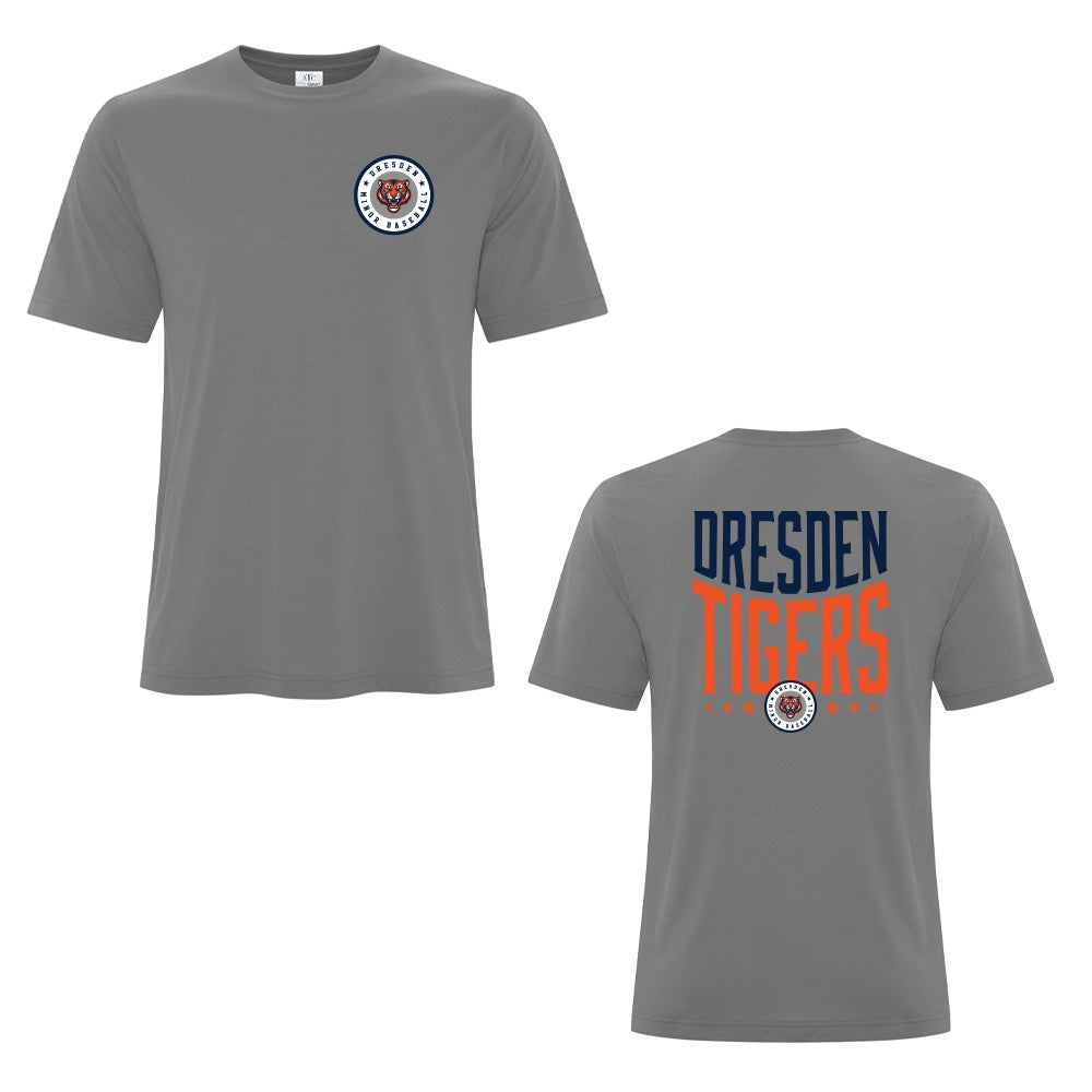 Dresden Minor Baseball Adult Pro Spun T-Shirt