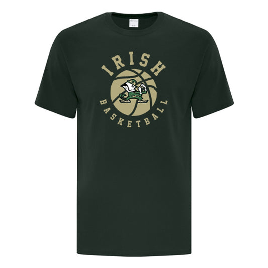 St Pats Basketball Adult Everyday Cotton T-Shirt