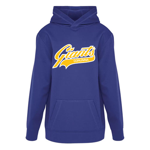Corunna Giants Youth Game Day Fleece Hooded Sweatshirt