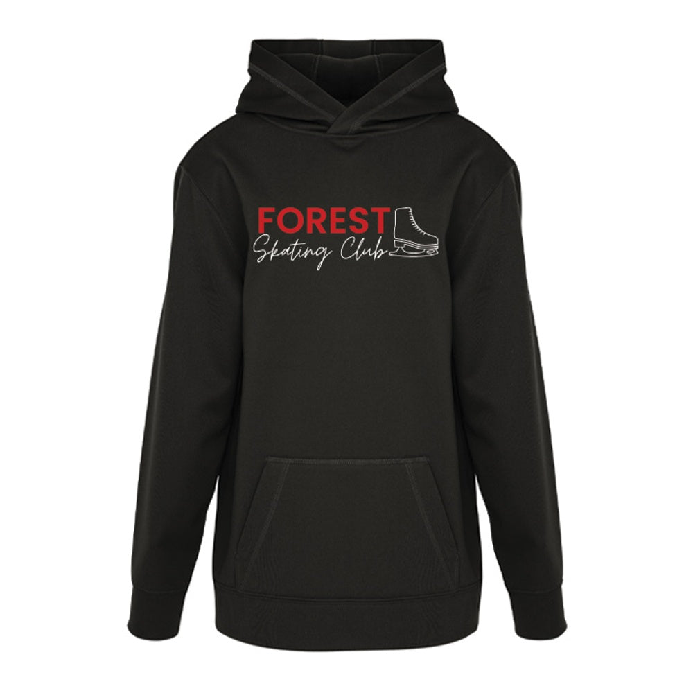 Forest Skating Club Youth Game Day Fleece Hooded Sweatshirt