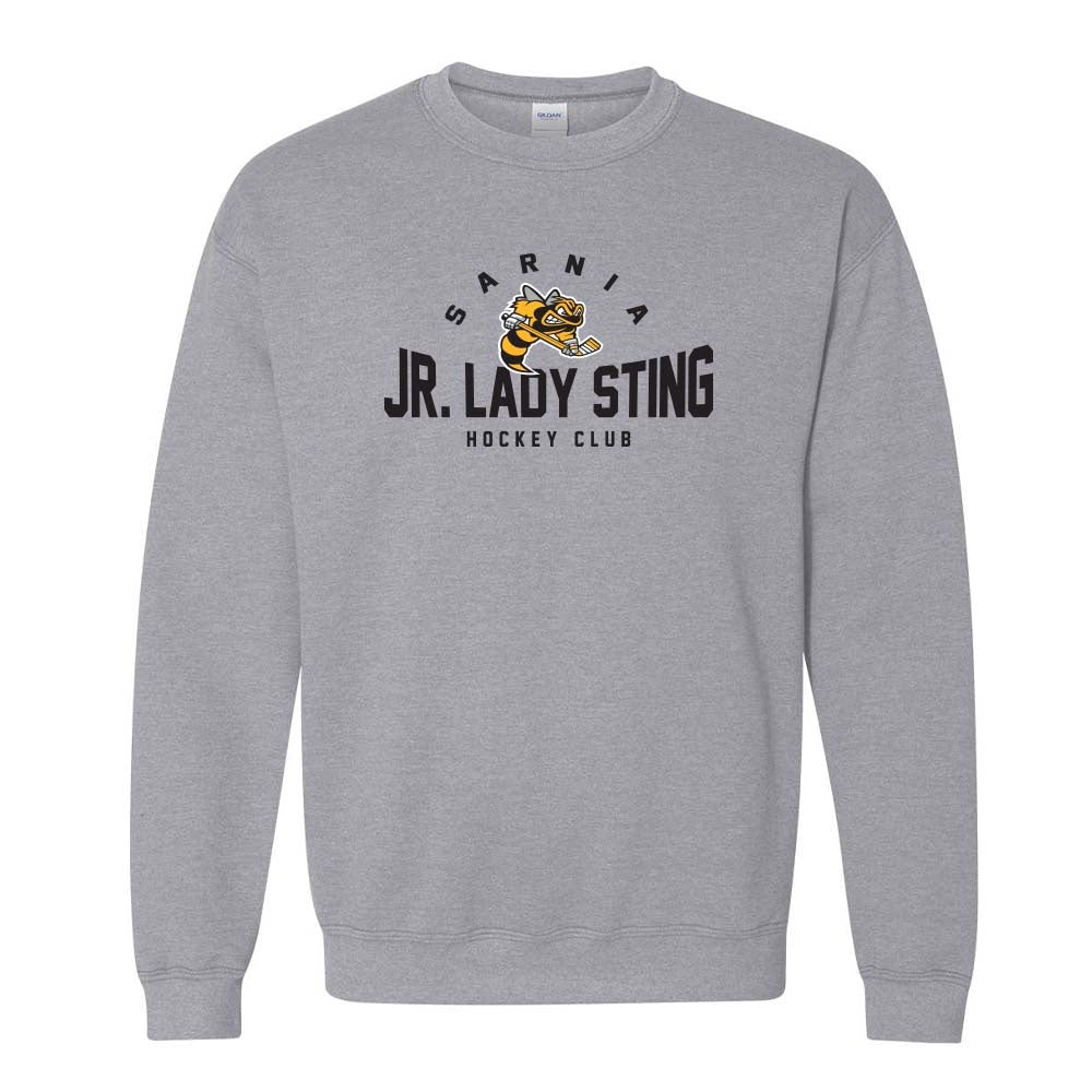 Jr Lady Sting Youth Heavy Blend Crewneck Sweatshirt