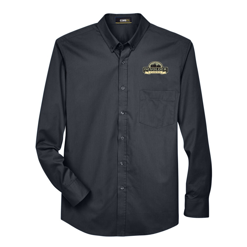 Devolder Farms Adult Tall Operate Long-Sleeve Twill Shirt