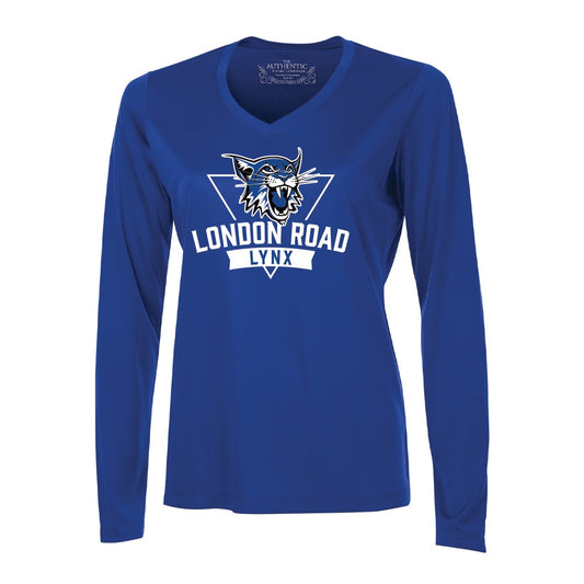 London Road Ladies' Pro Team Long Sleeve V-Neck