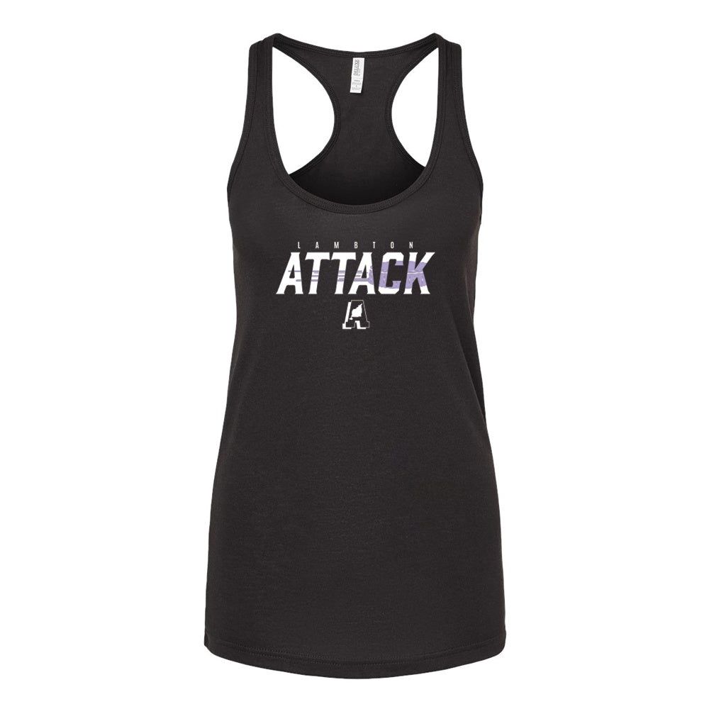 Lambton Attack Ladies' Racerback Blend Tank