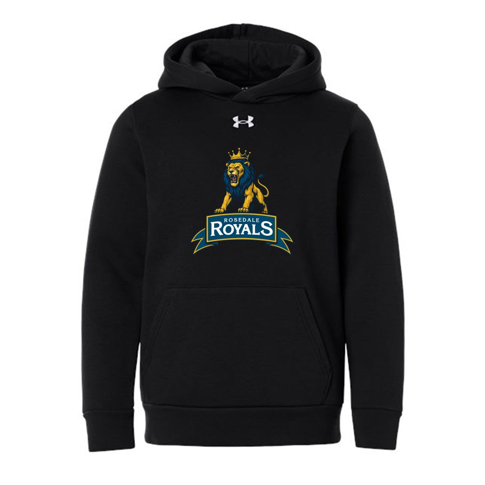 Rosedale Youth Under Armour Team Icon Fleece Hooded Sweatshirt