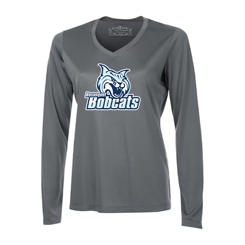 Bosanquet Ladies' Pro Team Long Sleeve V-Neck T-Shirt