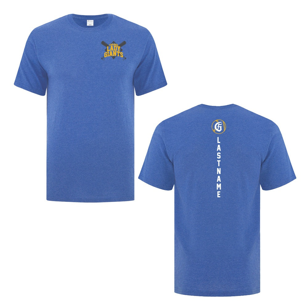 Corunna Lady Giants Youth Cotton T-Shirt