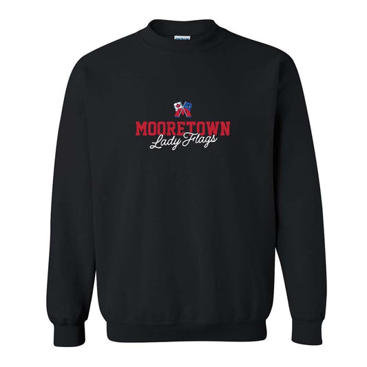 Mooretown Lady Flags Youth Heavy Blend Crewneck Sweatshirt