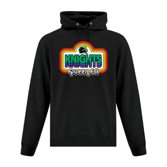 Queen Elizabeth II Sarnia Staff Adult Everyday Fleece Hooded Sweatshirt