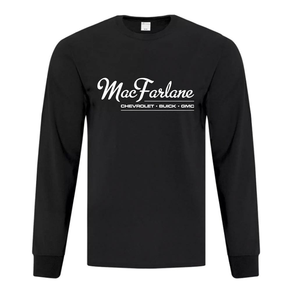 MacFarlane Chevrolet Adult Everyday Cotton Long Sleeve T-Shirt